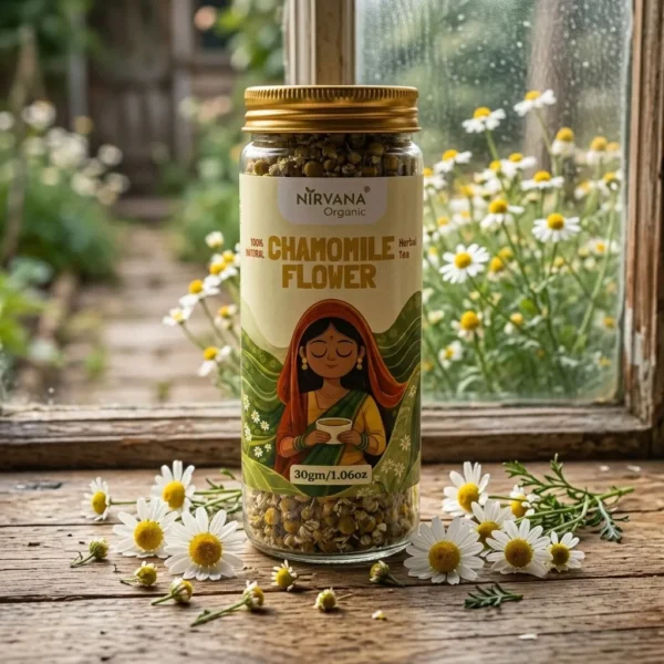 Nirvana Organic Chamomile Flower Infusions (30Gms) - Image 2