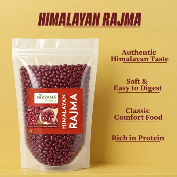 Nirvana organic Himalayan Rajma  (500Gms) - Image 4