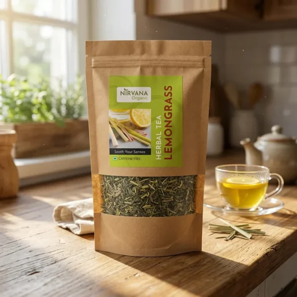 Nirvana Organic Lemongrass Detox Infusions ( 70Gms ) - Image 4