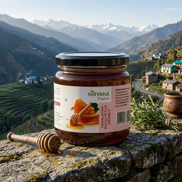 Nirvana Organic Himalayan Eucalyptus Honey (400gms) - Image 3