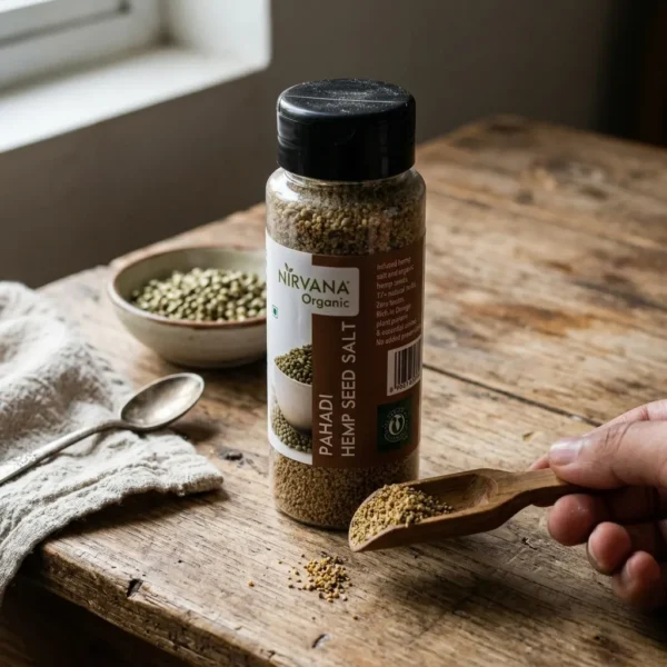 Nirvana Organic Pahadi Hemp Seed Salt - (150gms) - Image 3