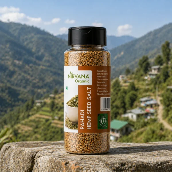 Nirvana Organic Pahadi Hemp Seed Salt - (150gms) - Image 4