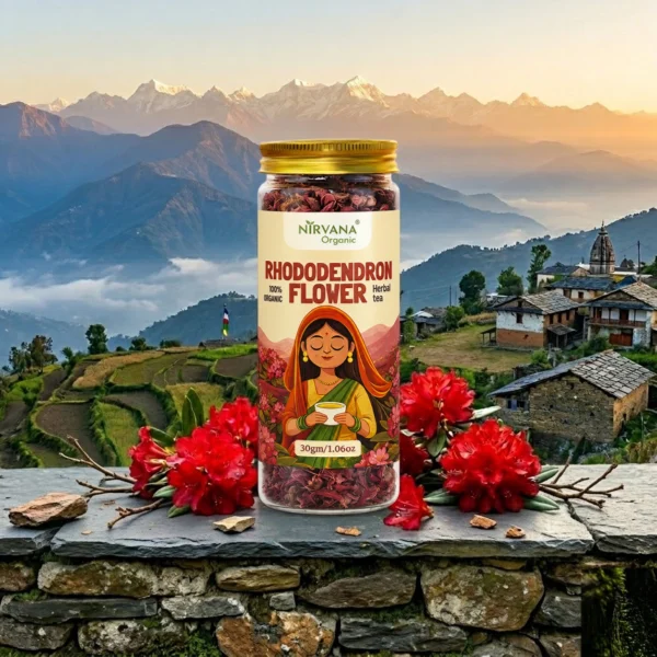 Nirvana Organic Rhododendron Flower Infusions (30Gms) - Image 3
